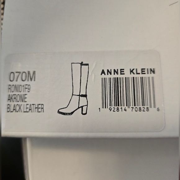 Boots, Anne Klein Women’s Black Heeled Boots - Picture 8 of 8
